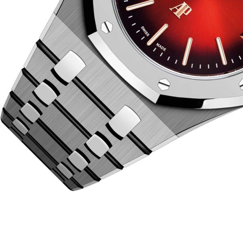 Audemars Piguet ROYAL OAK “JUMBO” EXTRA-THIN Smoked Burgundy Dial 39mm