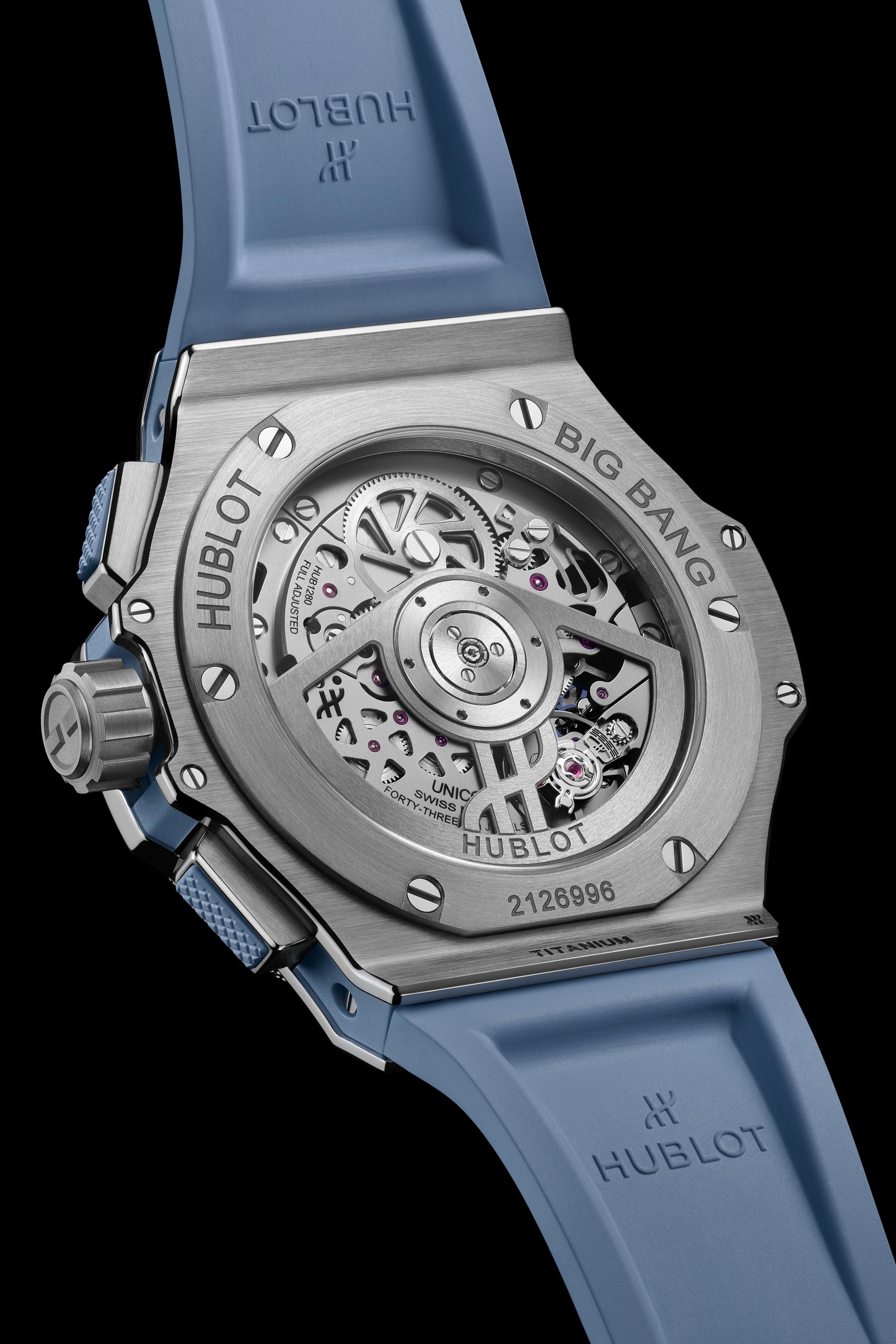 Hublot Big Bang Unico Titanium Coal Blue