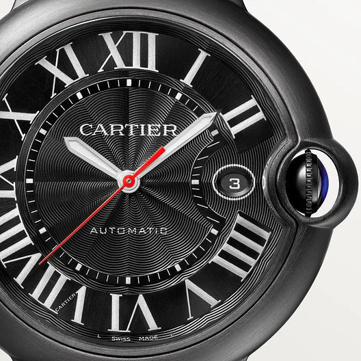 Cartier WSBB0015 BALLON BLEU CARBON WATCH 42 mm