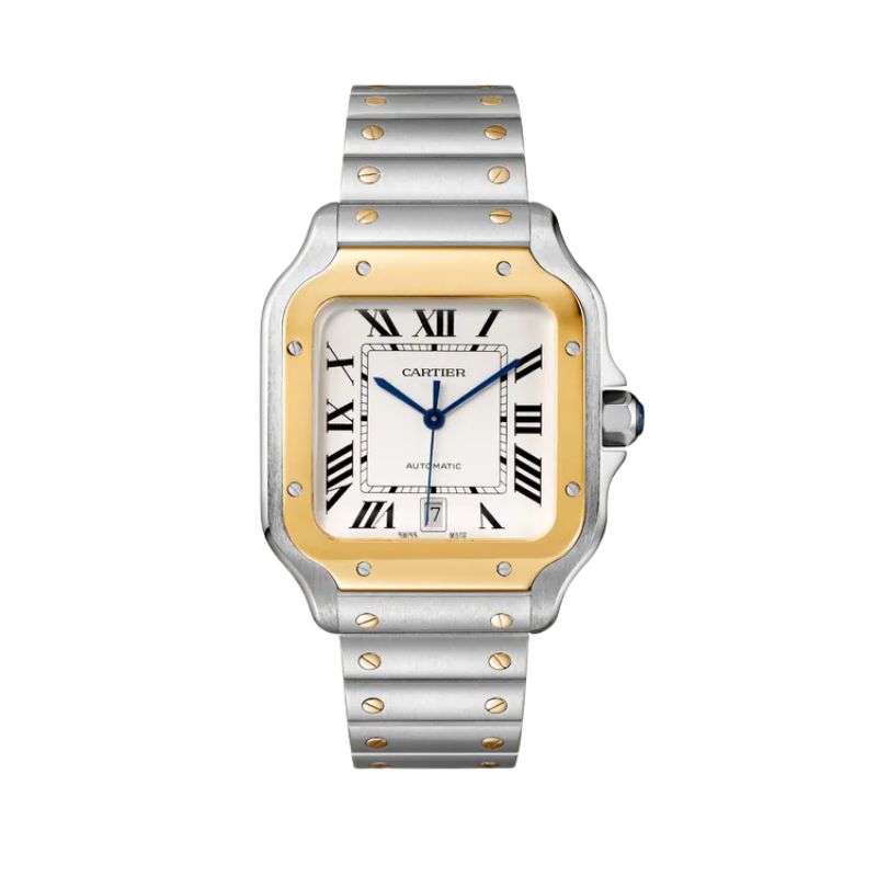 Cartier W2SA0006 SANTOS Gold Mix 39mm