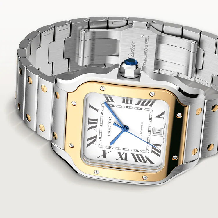 Cartier W2SA0006 SANTOS Gold Mix 39mm