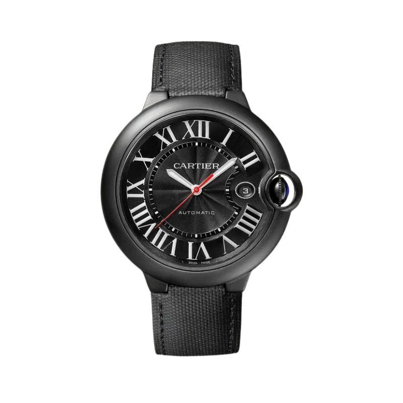 Cartier WSBB0015 BALLON BLEU CARBON WATCH 42 mm