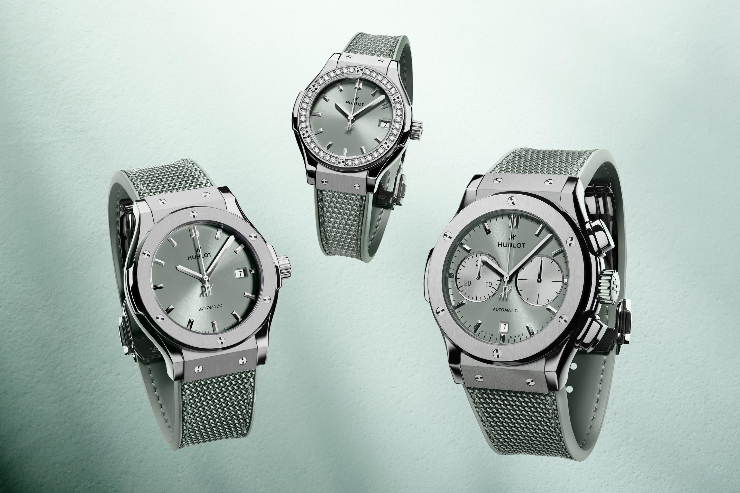 Hublot Classic Fusion Titanium Sage Green 42MM