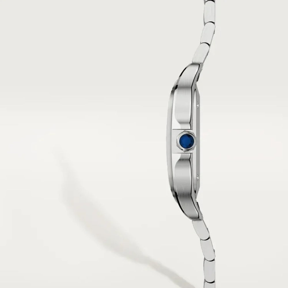 Cartier WSSA0009 Santos Classic Silver